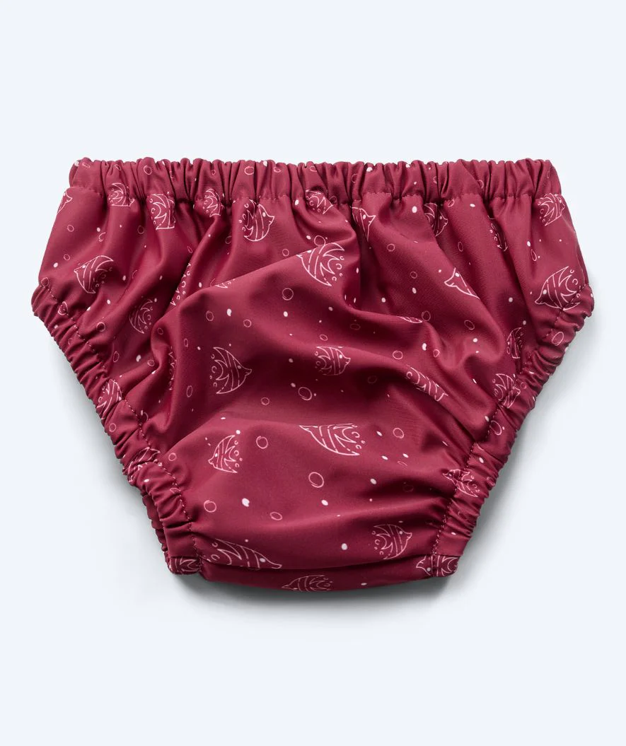 Watery blebadebukser til børn - Foss Lining Nappy - Atlantic Pink