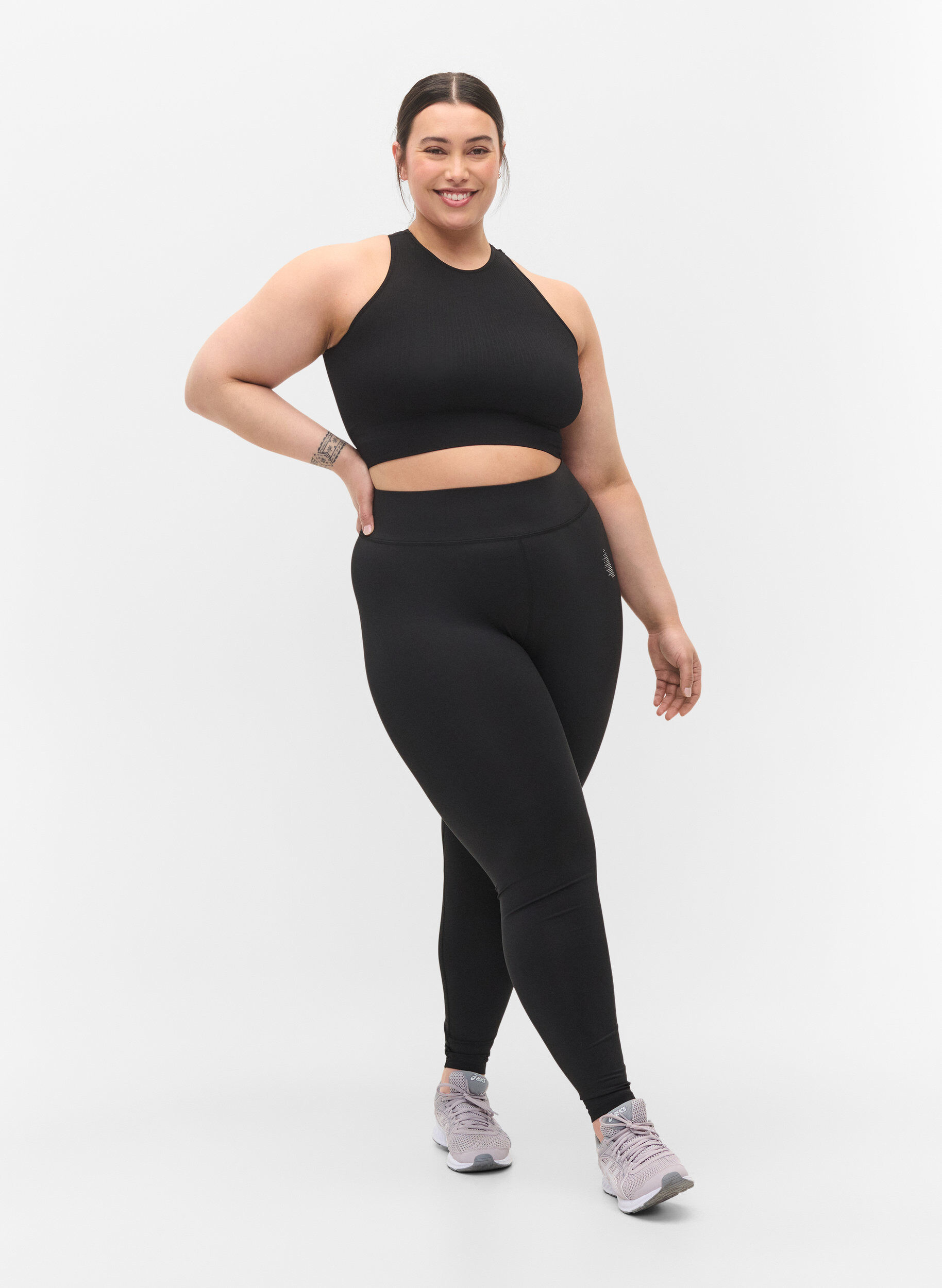 CORE, BASIC TIGHTS - Cropped basis træningstights