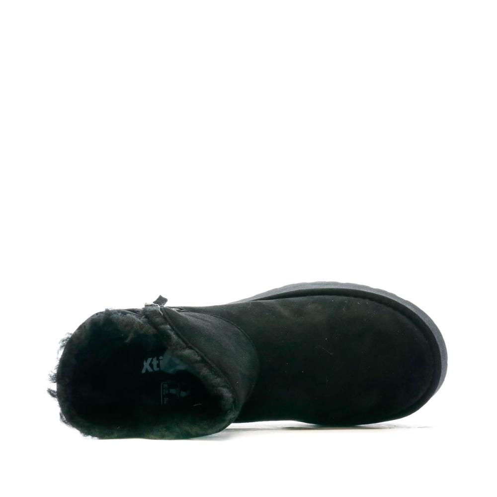 Xti Boots à Plateforme Noir Femme Xti 142210