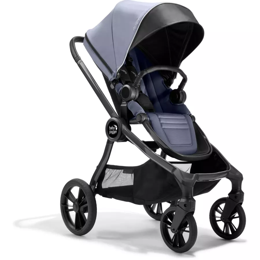 baby jogger Kinderwagen City Sights inkl. Babywanne Special Edition Commuter  Rahmen Charcoal inkl. Wetterschutz