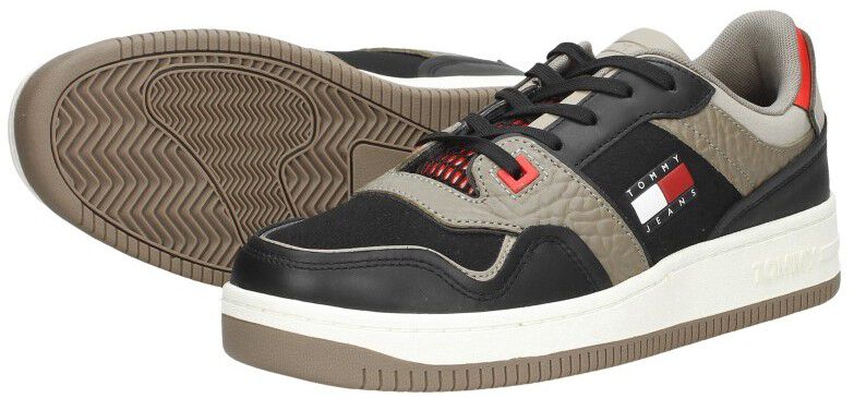 Tommy Hilfiger Tommy Jeans Retro Basket zwart