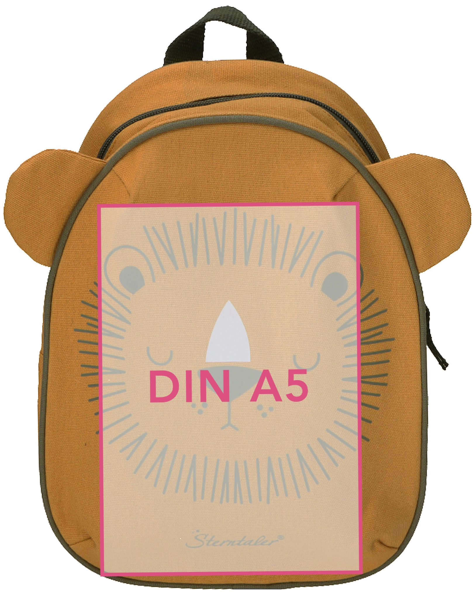 Rucksack LÖWE LIO (28x22) in braun