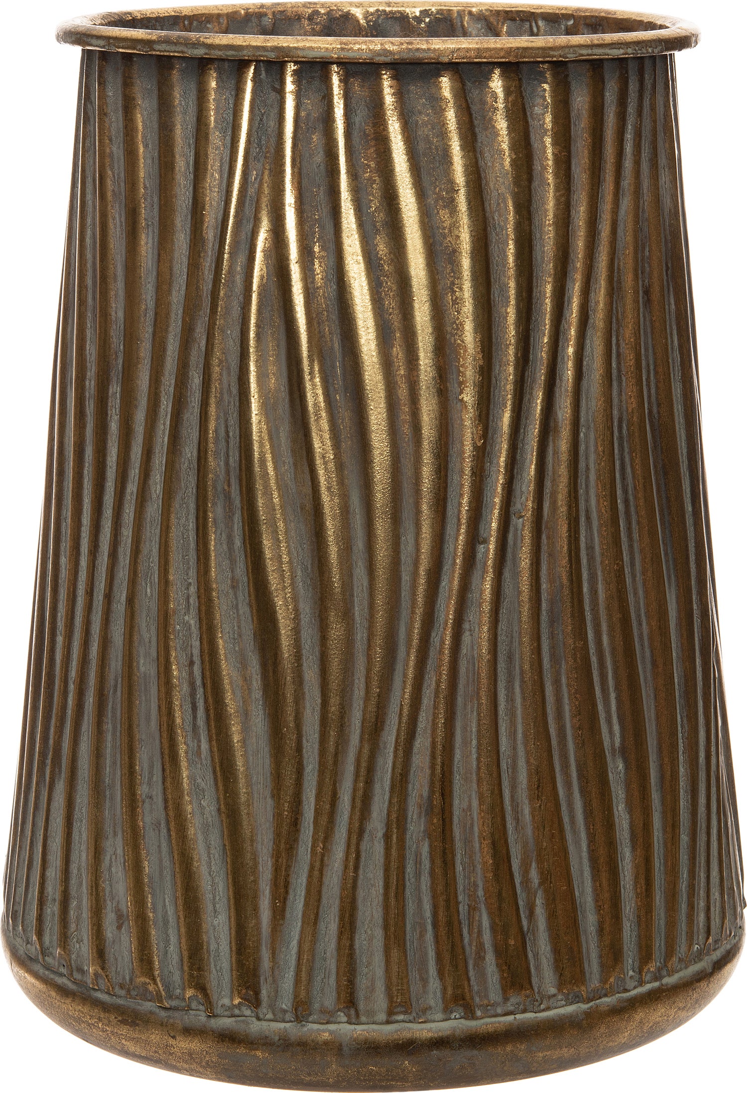 Intratuin bloempot Roan koper D 21 H 27,5 cm