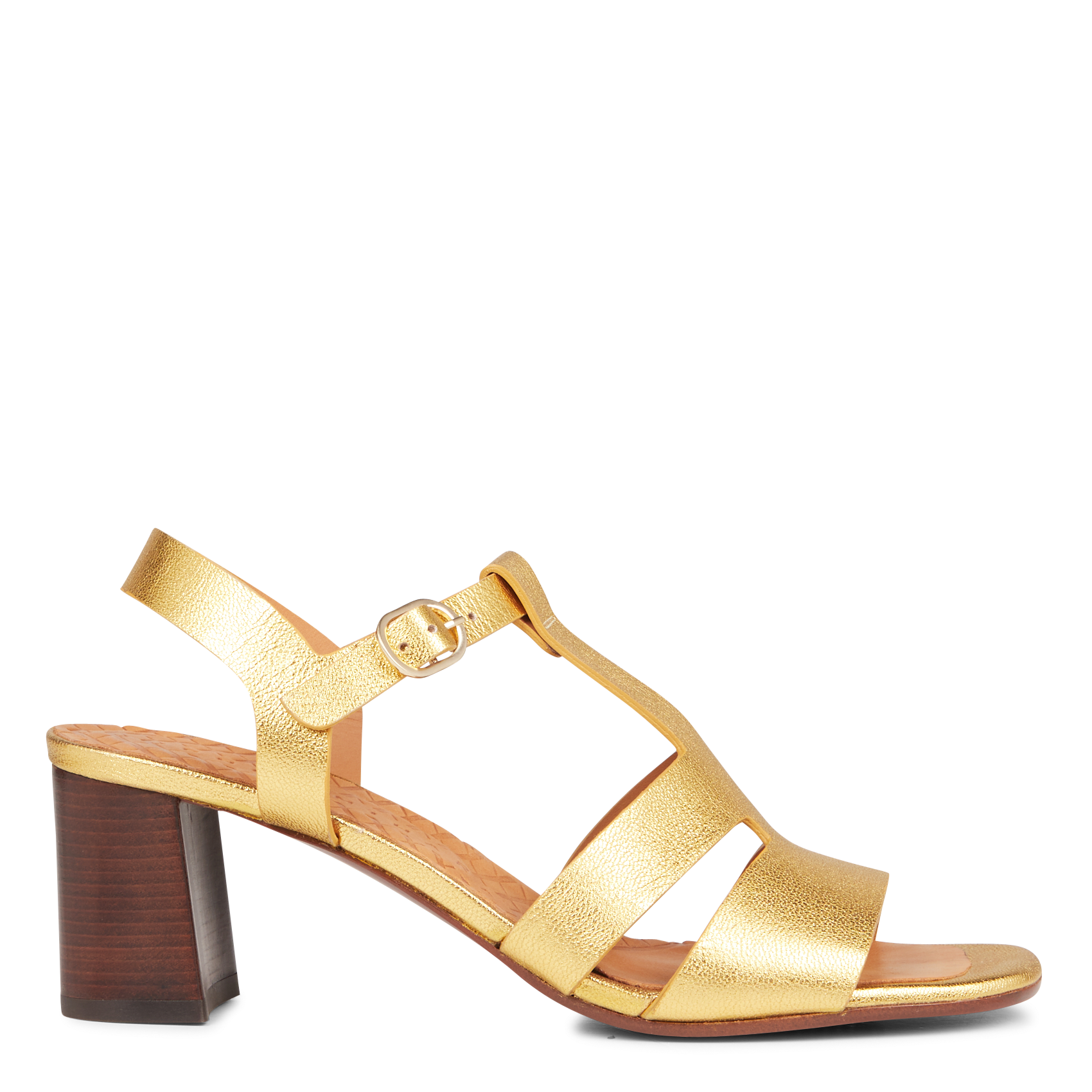 LURATA-C40 - Sandales en cuir | Doré