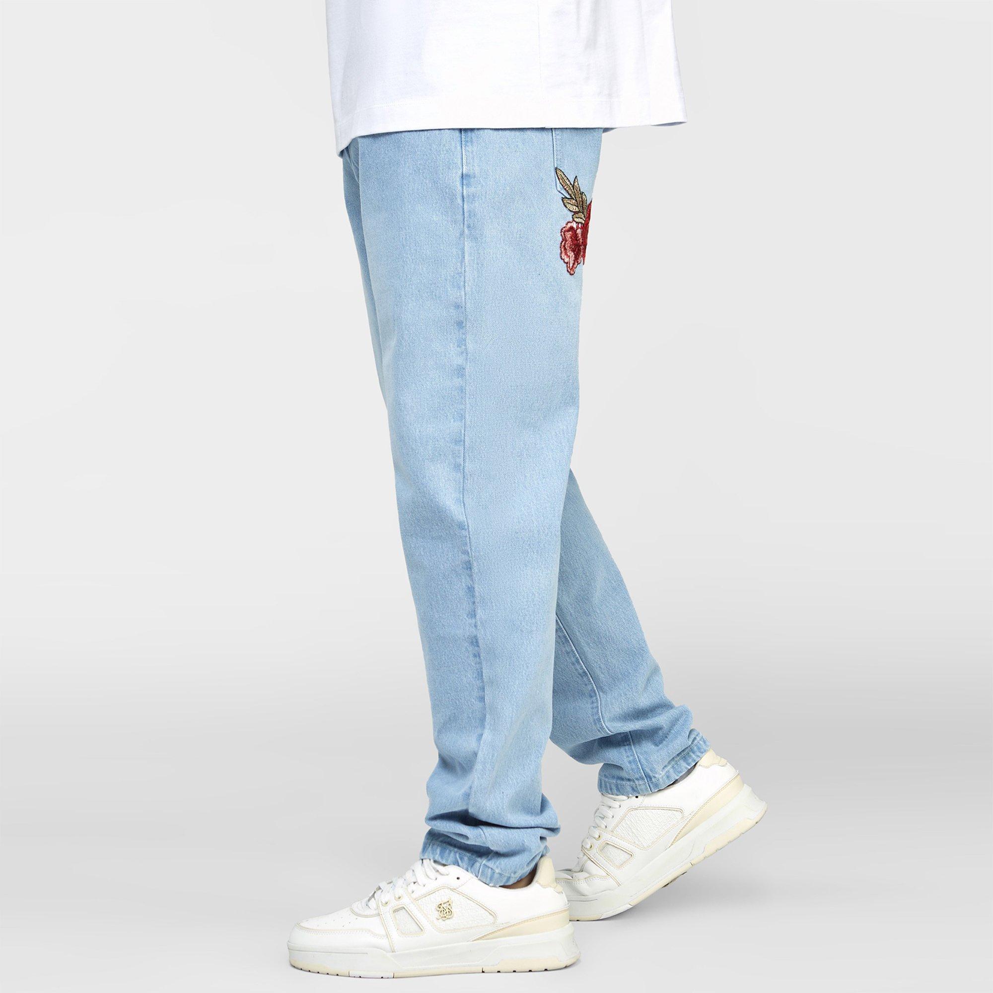 SikSilk Straight Legged Jeans Mens