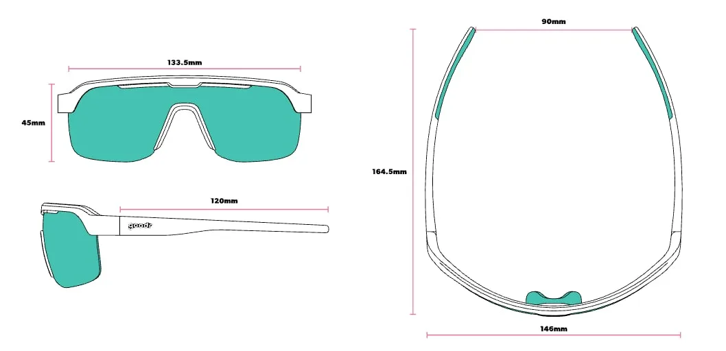 Goodr Sunglasses Do It For The Victory Dance Black