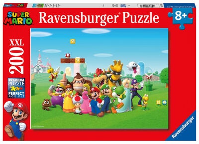 Ravensburger Puslespill Super Mario Adventure, 200 Biter