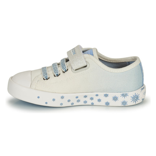 Geox - JR CIAK GIRL - Blanc / Bleu