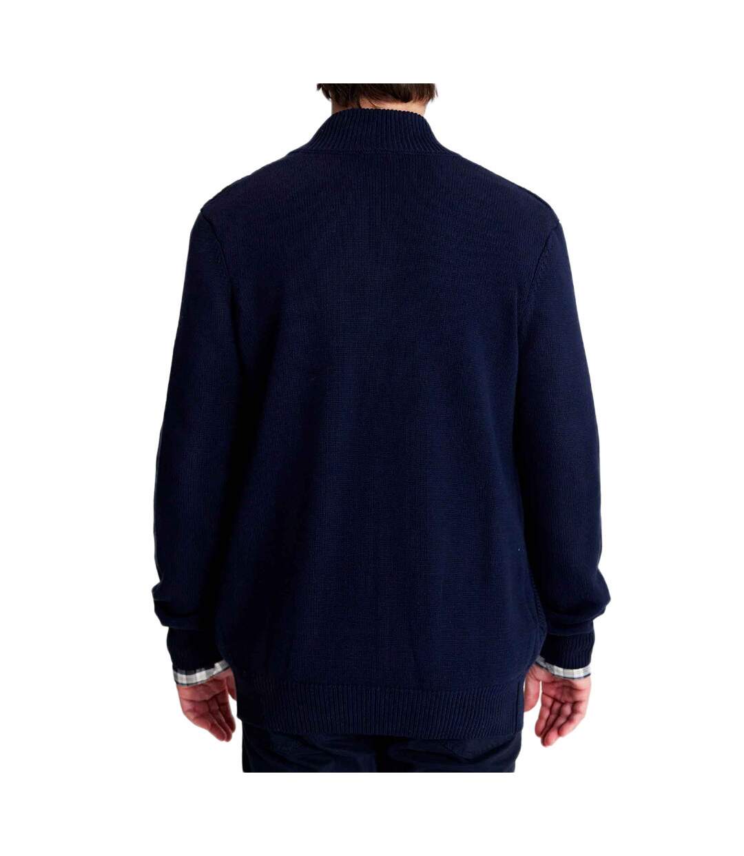 Gilet Zippé Marine Homme TBS Berlyl