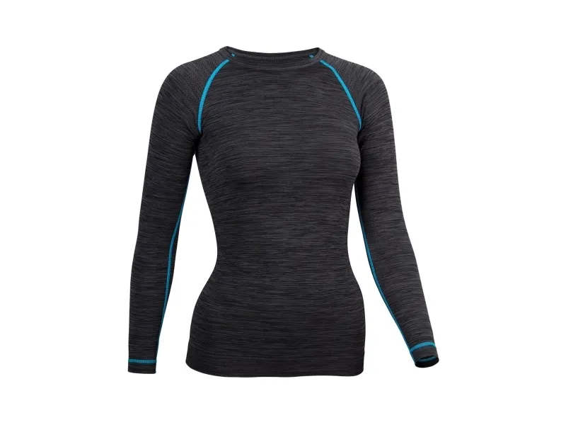 Termo-T-shirt AVENTO 0771 40 Sort/Aqua