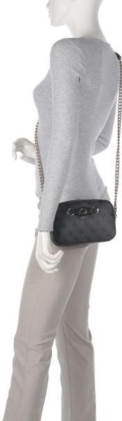 Guess - Izzy Crossbody Tas - Zwart - Imitatieleer