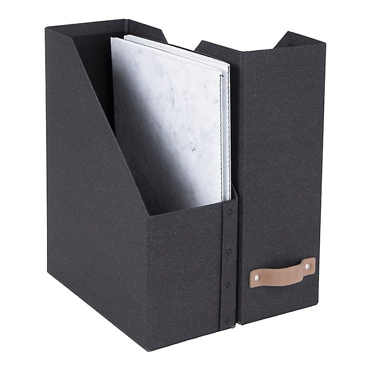 Lot de 2 range-dossiers William coloris noir