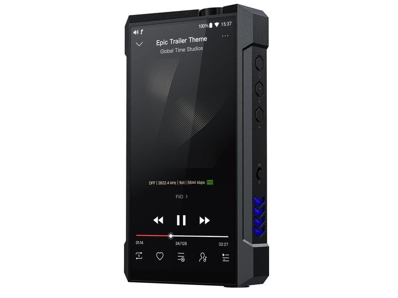 FiiO MP3 Player M17 Schwarz Portabler High-End Musik-Player mit Desktop-Niveau-Ausstattung
