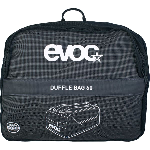 Duffel EVOC DUFFLE BAG 60 CARBON GREY BLACK