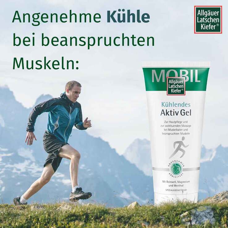 Allgäuer Latschenkiefer kühlendes Aktiv Gel, 200 ml