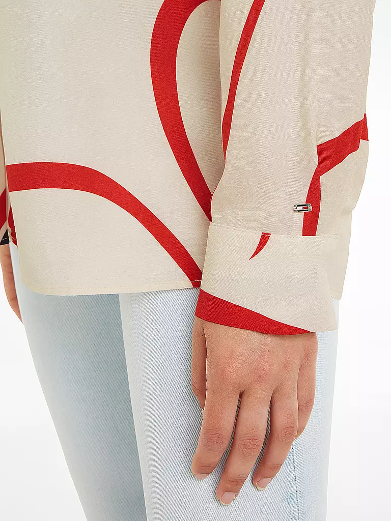 TOMMY HILFIGER Bluse weiss