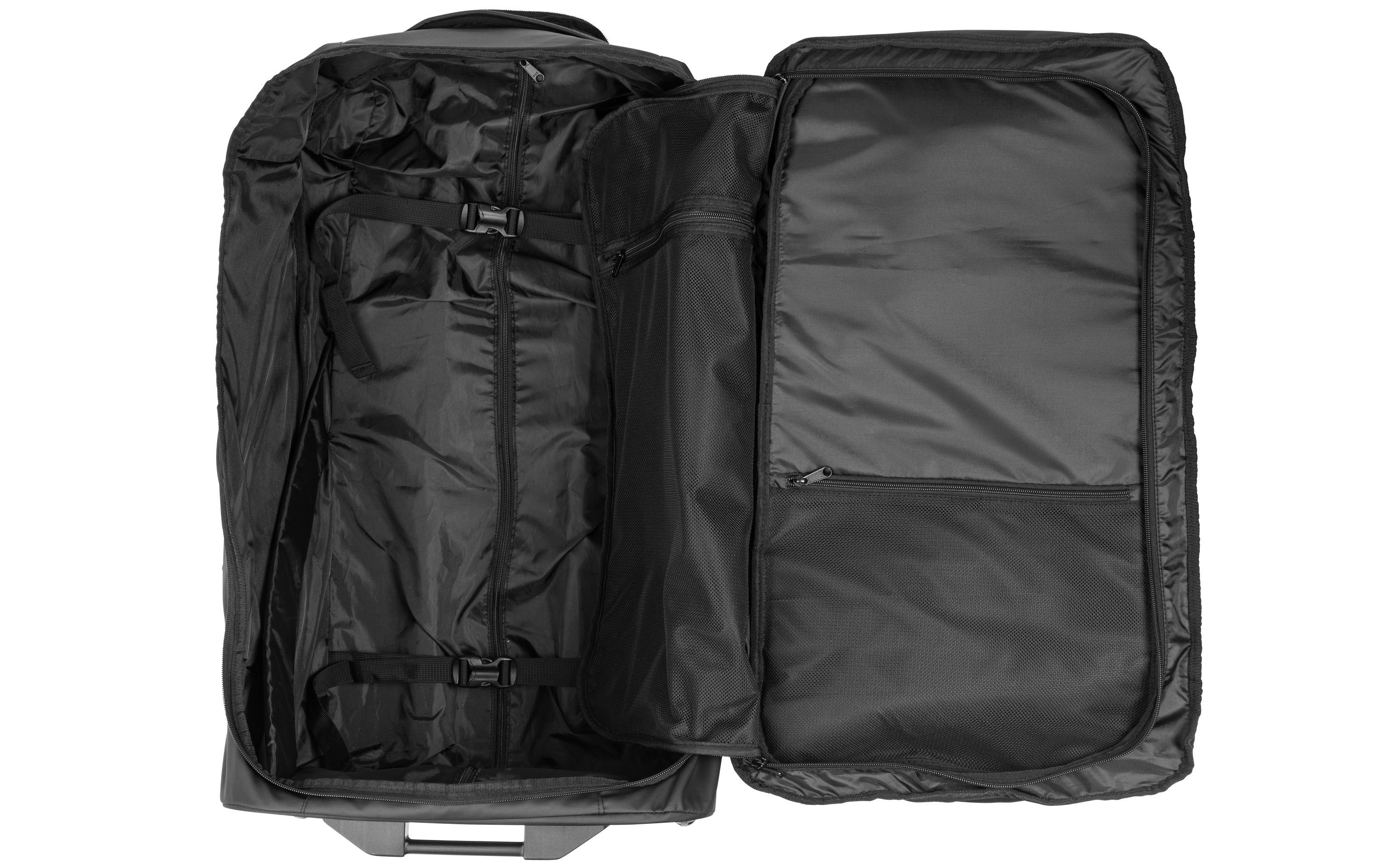 Reisekoffer Jiibs 90 L, Schwarz<br>Reisetasche mit Rollen