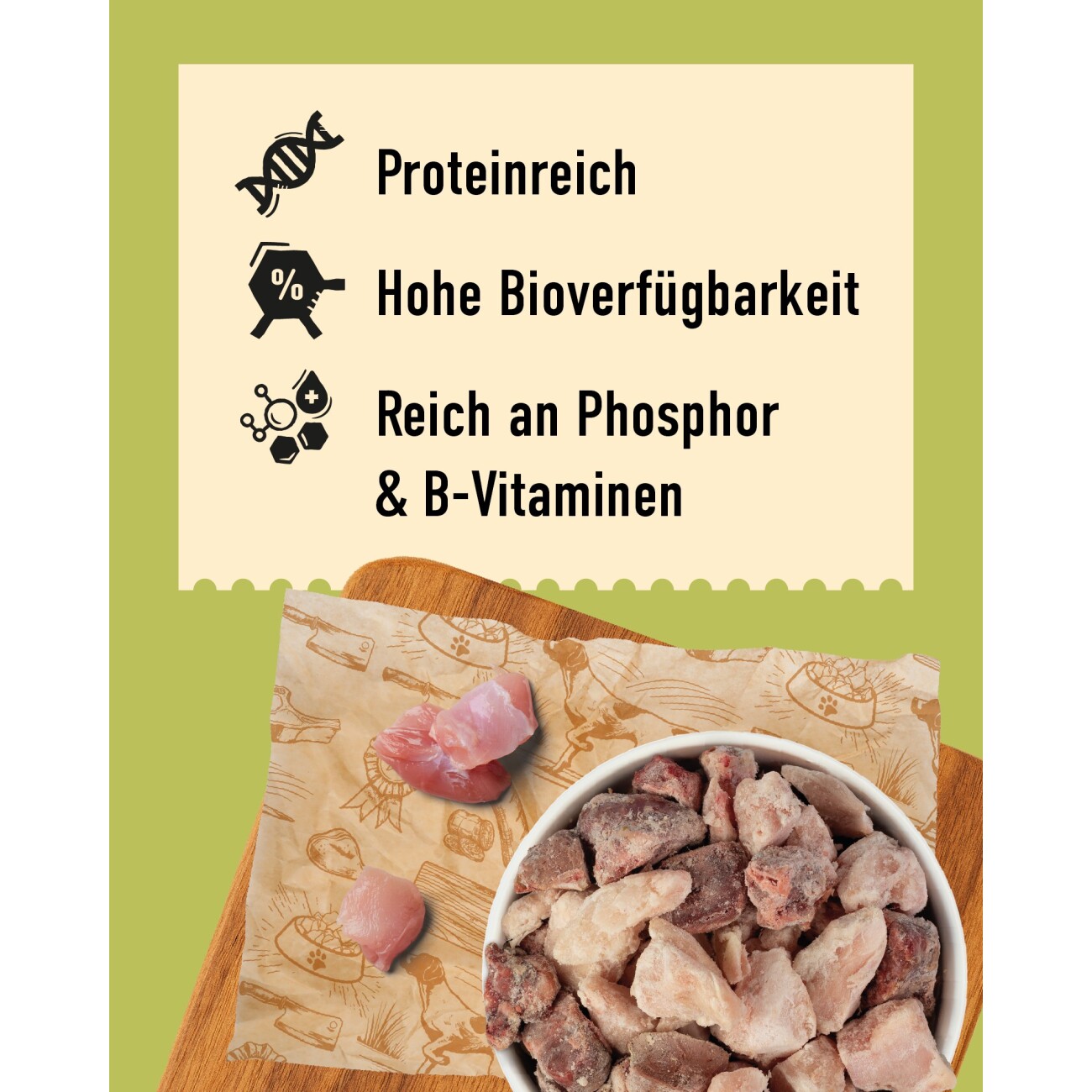 DIBO Frostfutter Kaninchen 6x1 kg