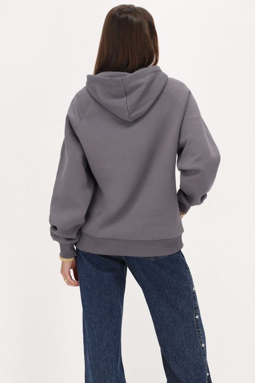 Grijze hoodie 