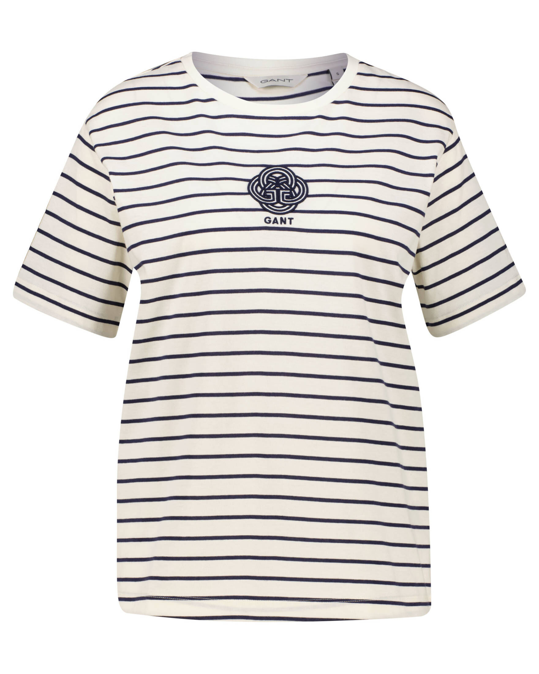 Gant| Damen T-Shirt  STRIPED MONOGRAM Relaxed Fit
