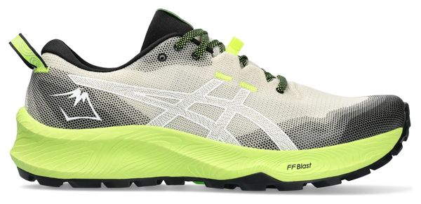Chaussures Trail Asics Gel-Trabuco 12 Beige/Noir/Vert Homme