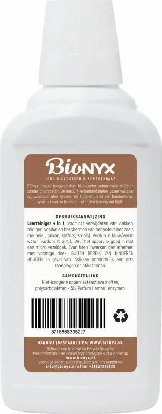 BIOnyx leerreiniger 500 ml