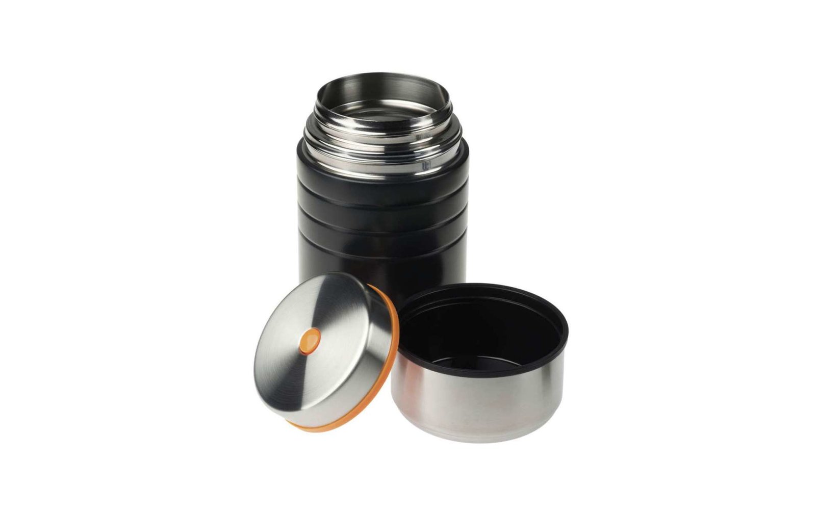 Esbit Majoris Thermobehälter Edelstahl schwarz 600 ml