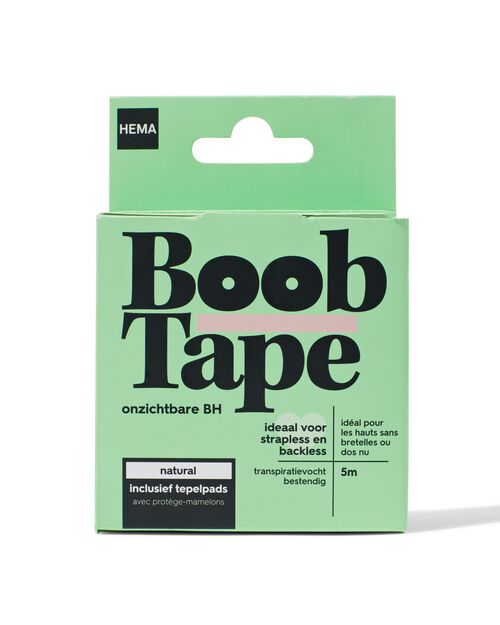 boobtape beige 5m avec coussinets pour mamelons