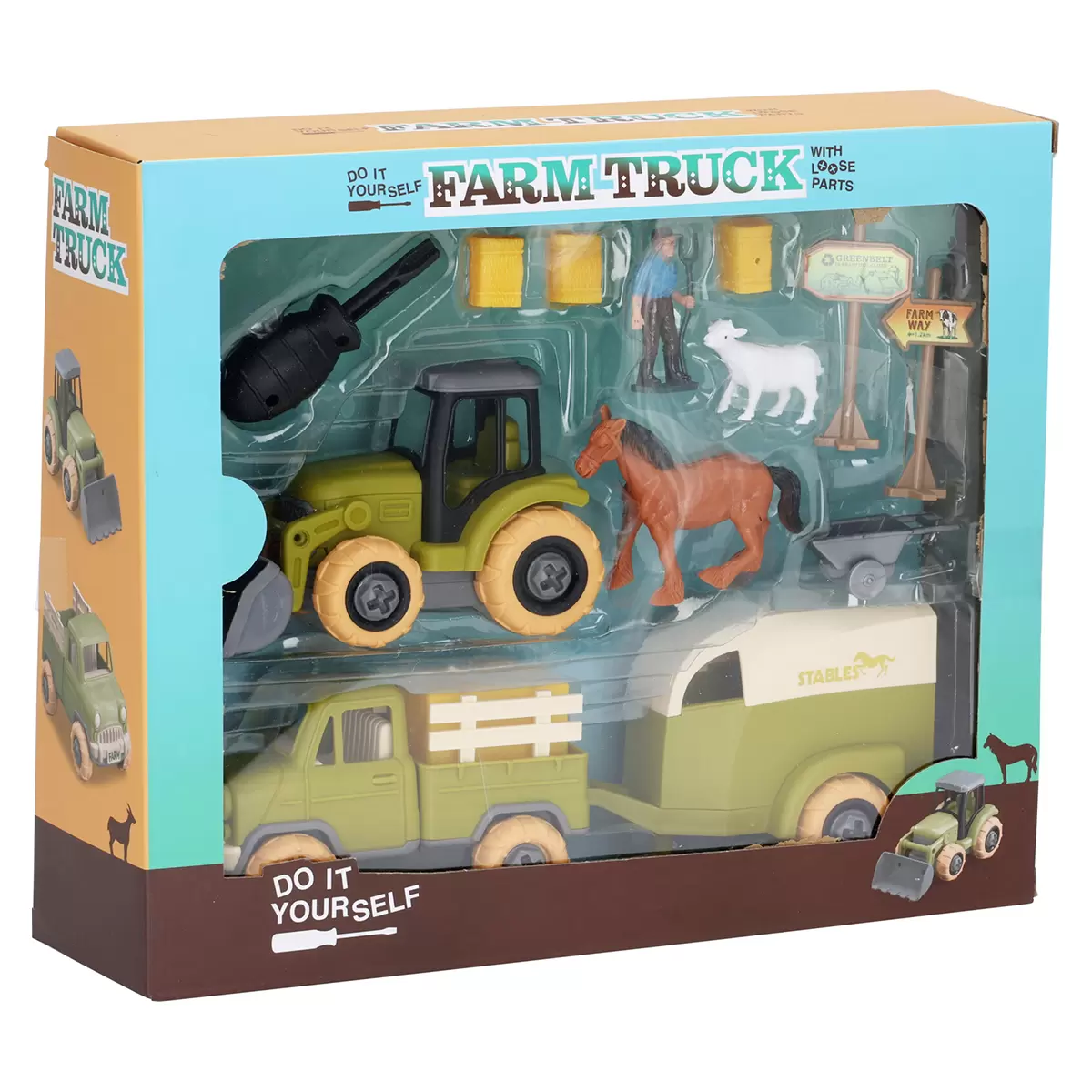 Spielset Bauernhof Benny Braun