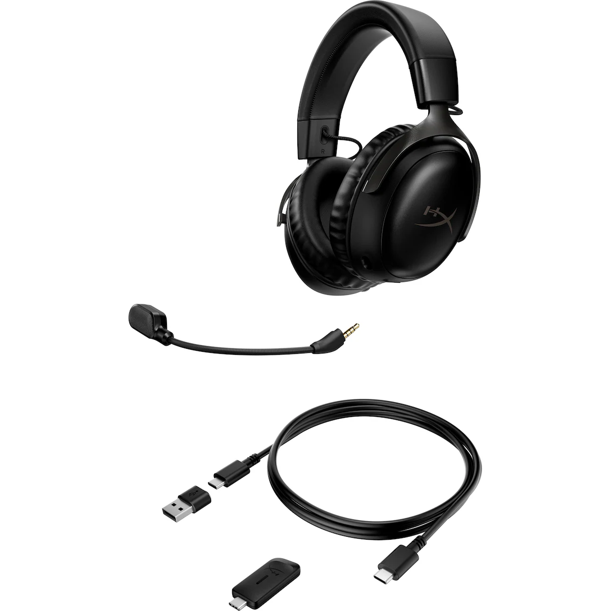 HyperX Cloud III Wireless gaming headset (sort)
