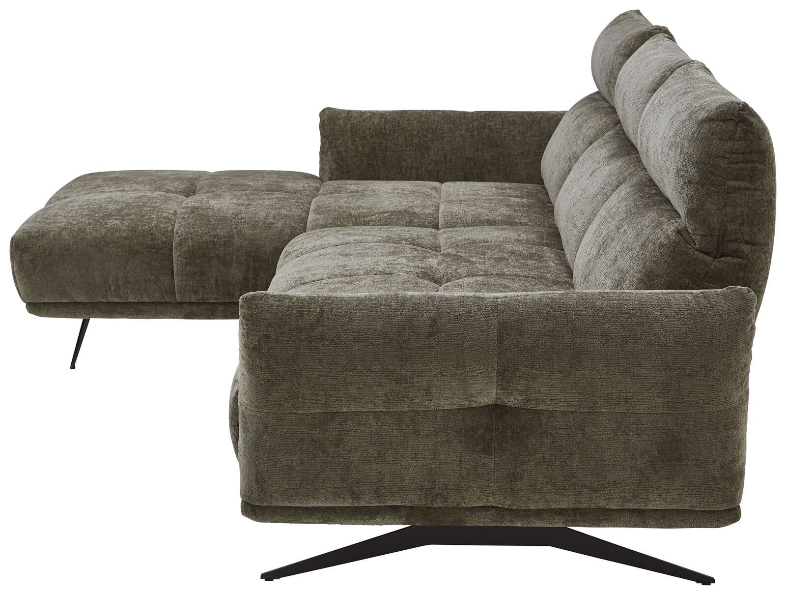 CASAVANTI Ecksofa GIOVANNI olivgrün