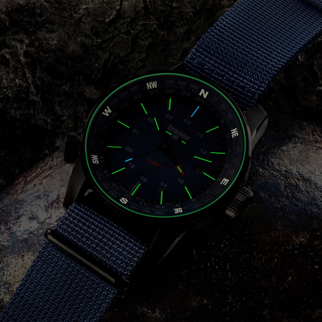 traser P68 Pathfinder GMT Blue