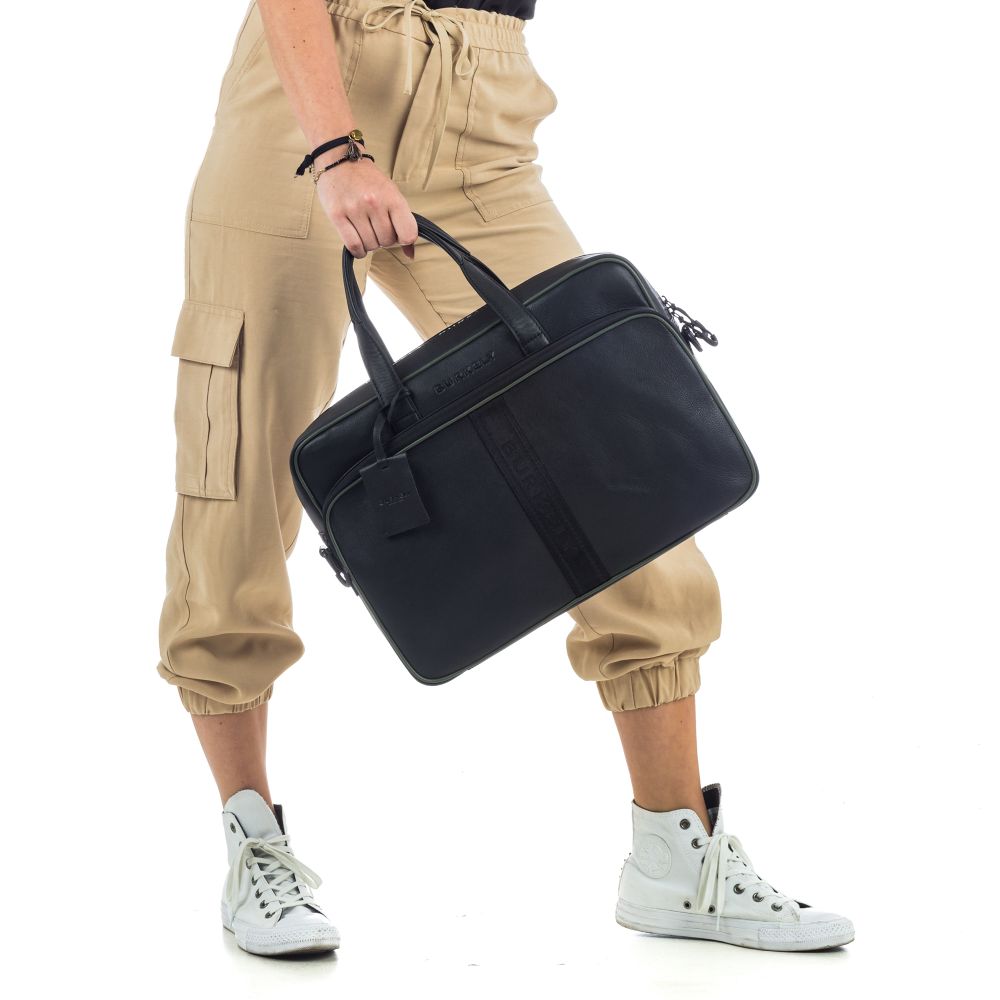 Burkely Rebel Reese Laptopbag 15,6 inch Black