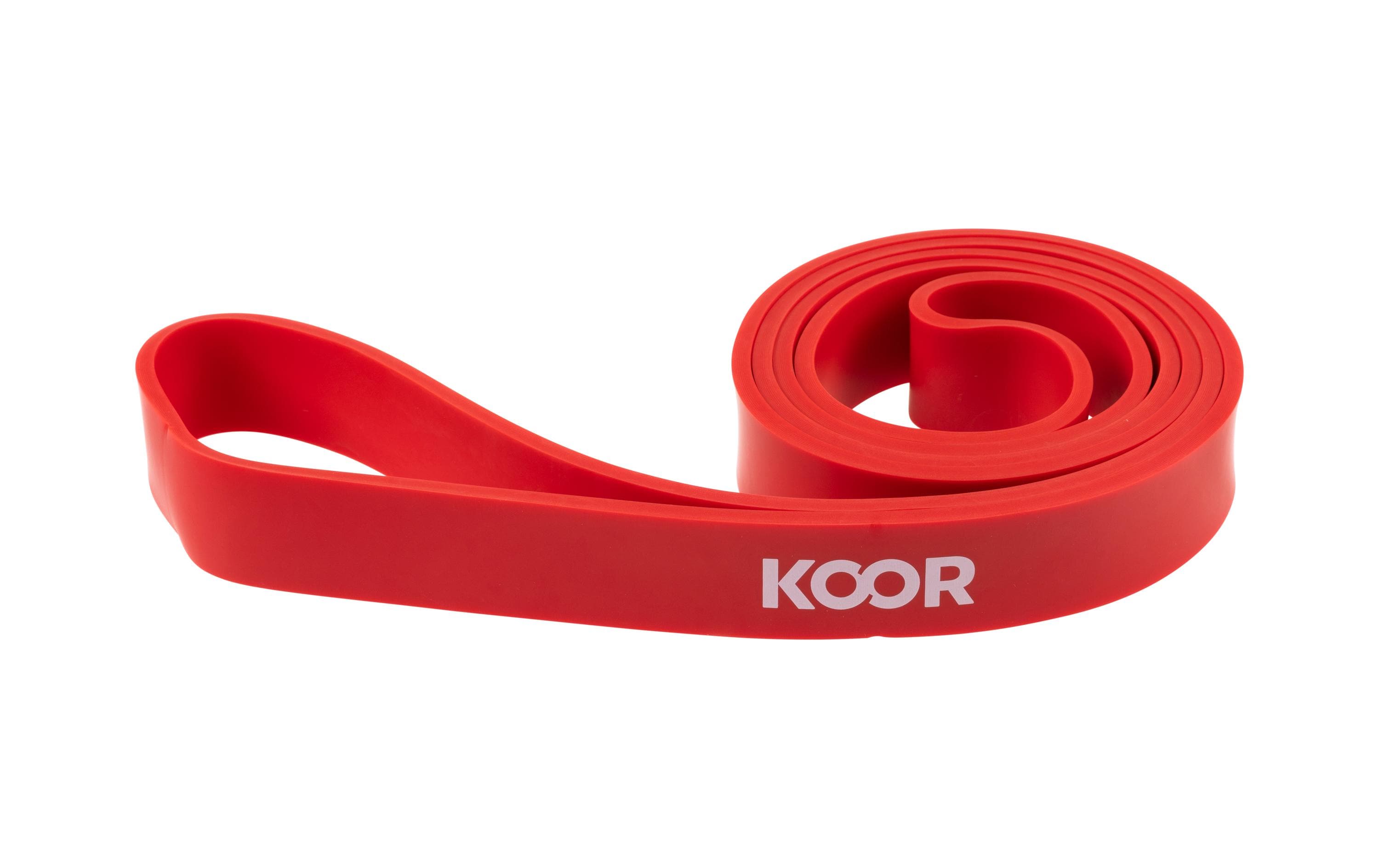 Fitnessband extra stark, rotHochwiderstandsband für das Training zu Hause