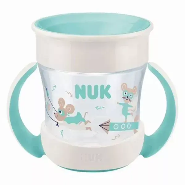 Copo de Treinamento Nuk Mini Magic Cup 360+, Branco, 160ml