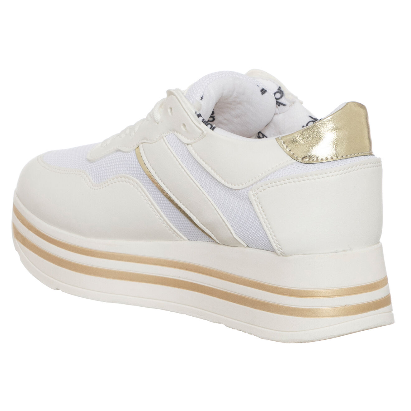 Tua By Braccialini Sneakers Ice blanc/doré