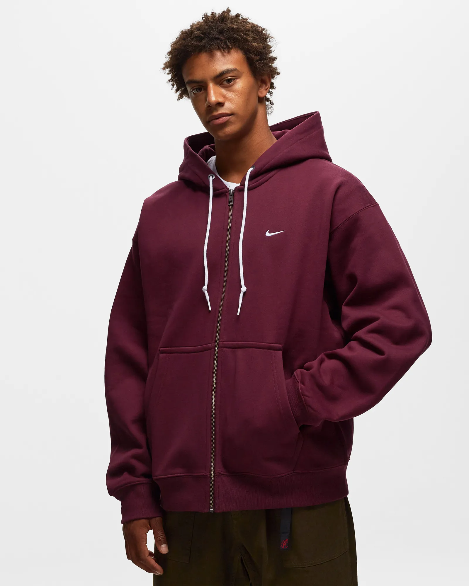 Nike Solo Swoosh Fleece Full-Zip Hoodie