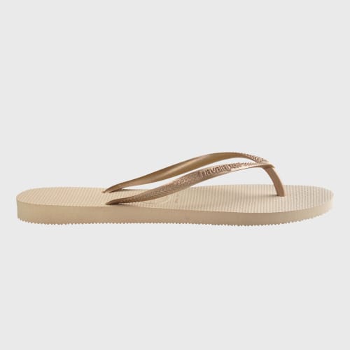 Tongs Femme Slim Beige