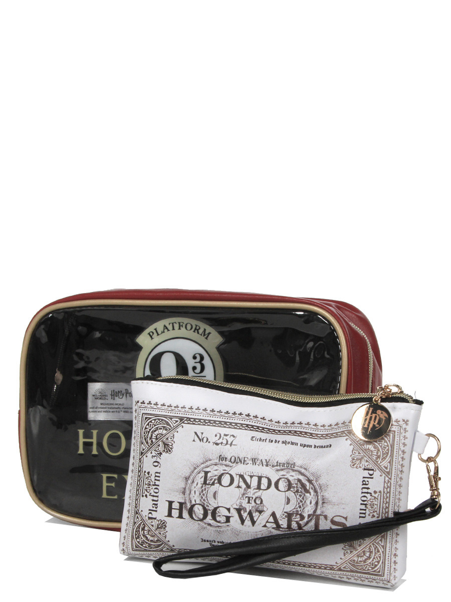 Set de 2 trousses de toilette Harry Potter Poudlard Express