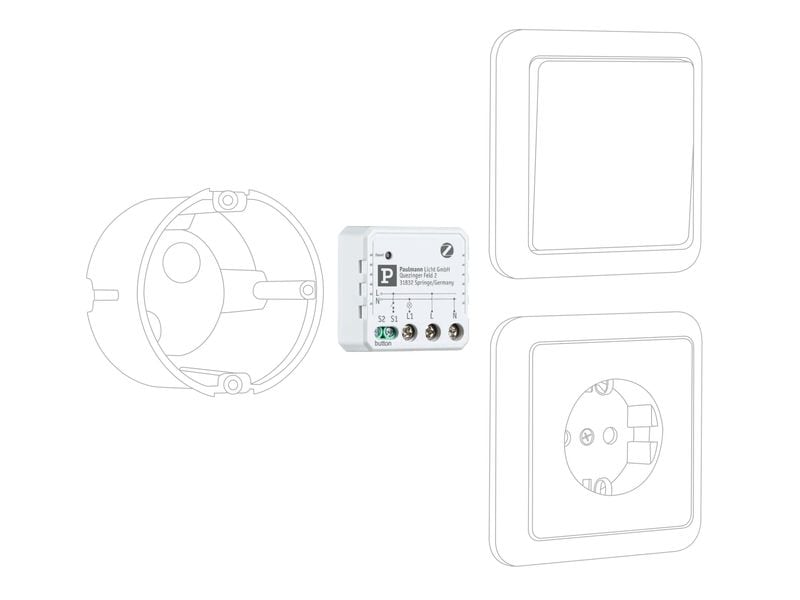 Paulmann Unterputzaktor On/Off Zigbee 3.0 An/Aus-Schalter