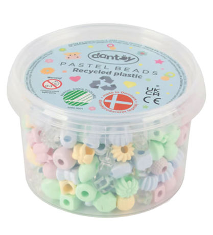 Dantoy Perlen - 280 st. - Pastel Recycling