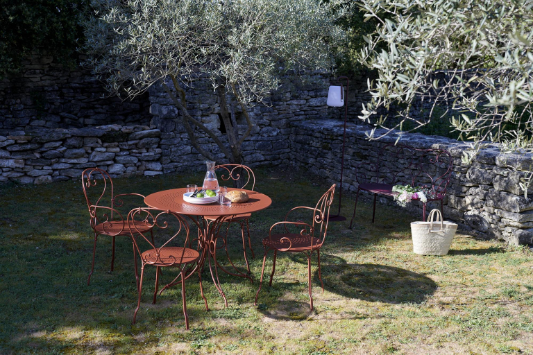 Fermob 1900 tuinstoel met armleuning Rosemary