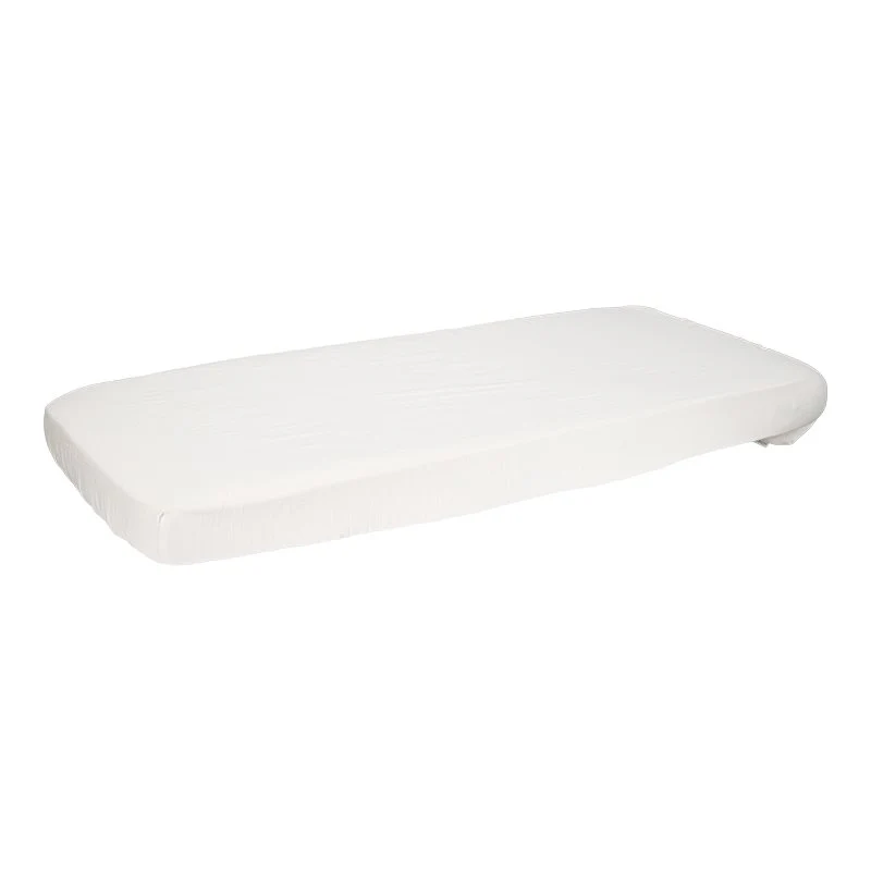 Hoeslaken hydrofiel ledikant Soft White kopen? - Little Dutch
