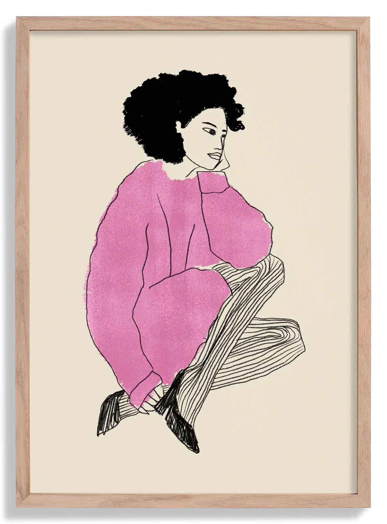 Girl Chill Pink Pullover