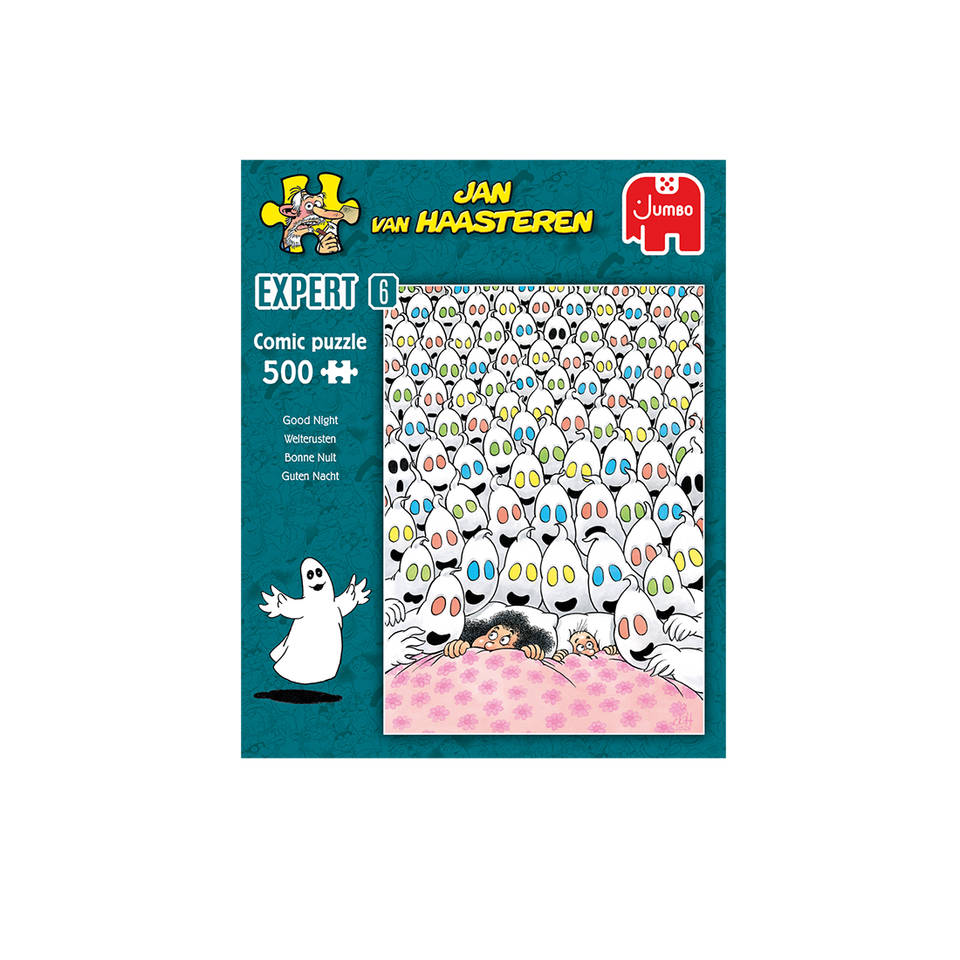 Jumbo Jan van Haasteren puzzel Expert 6: welterusten - 500 stukjes