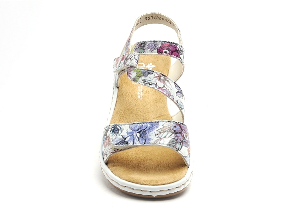 Rieker nu pieds plats femme 659c7 multicolore