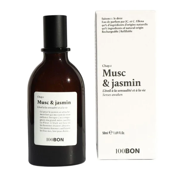 100 BON Eau de Parfum Musc & Jasmin 50 ml
