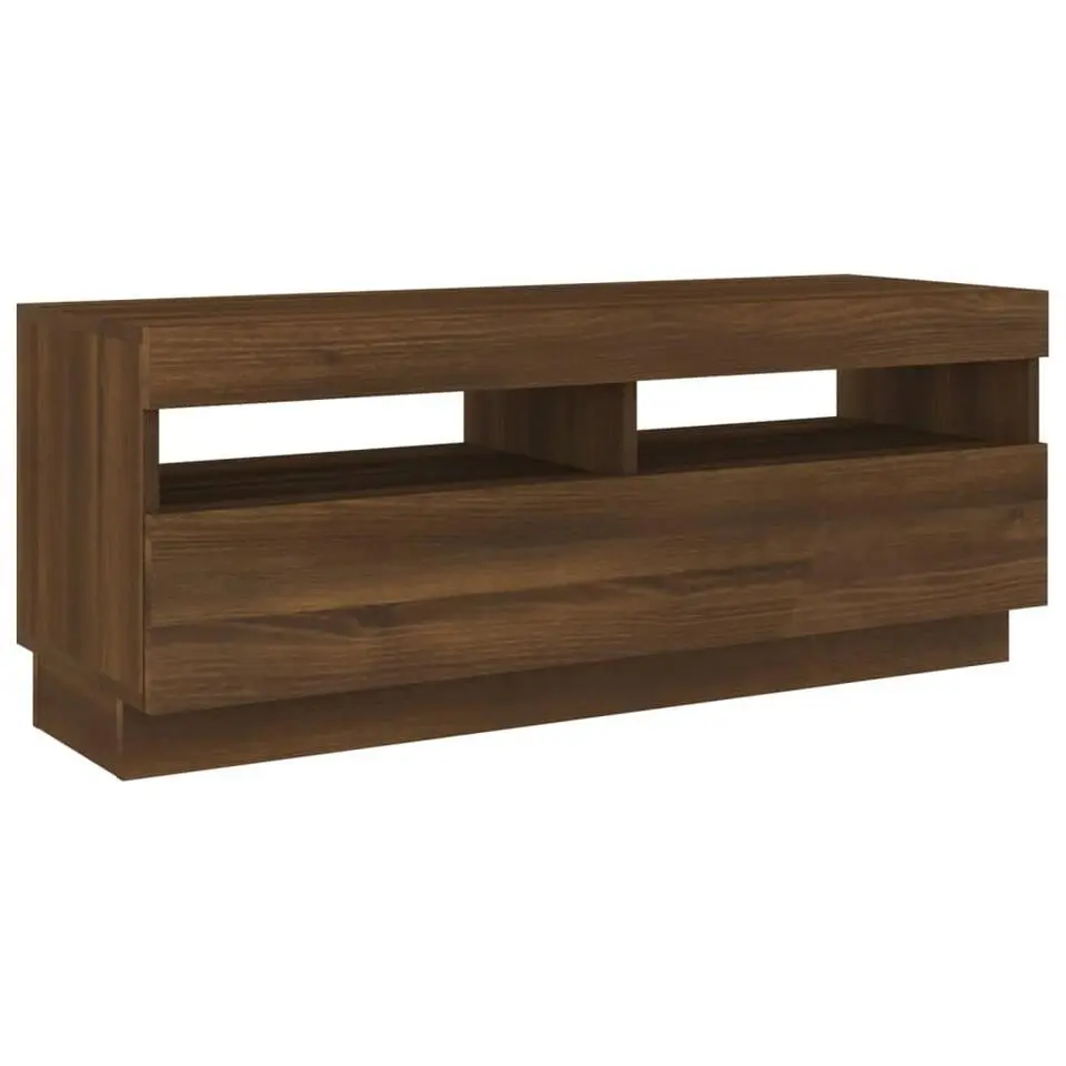 vidaXL - Tv-kast - Bruin - Bewerkt hout