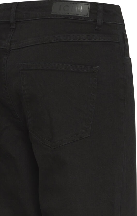 ICHI IHTWIGGY STRAIGHT LONG Black