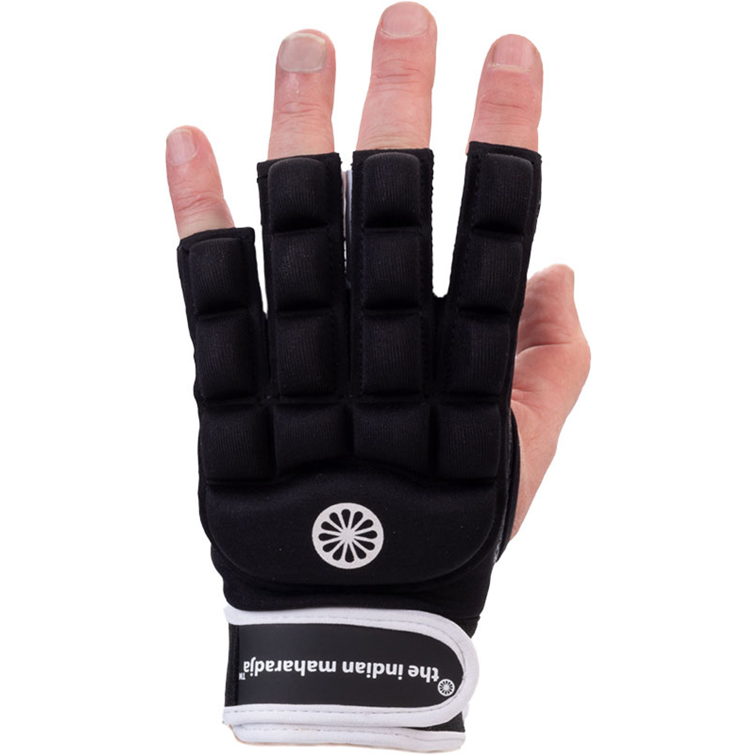 Indian Maharadja Handschoen Halve Vingers Links